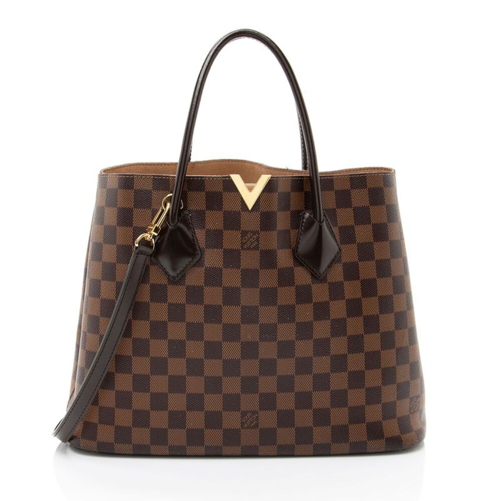 Louis Vuitton Brown Checkered Tote
